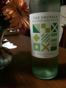the emerald, 2012, semillon sauvignon blanc, wine, margaret river