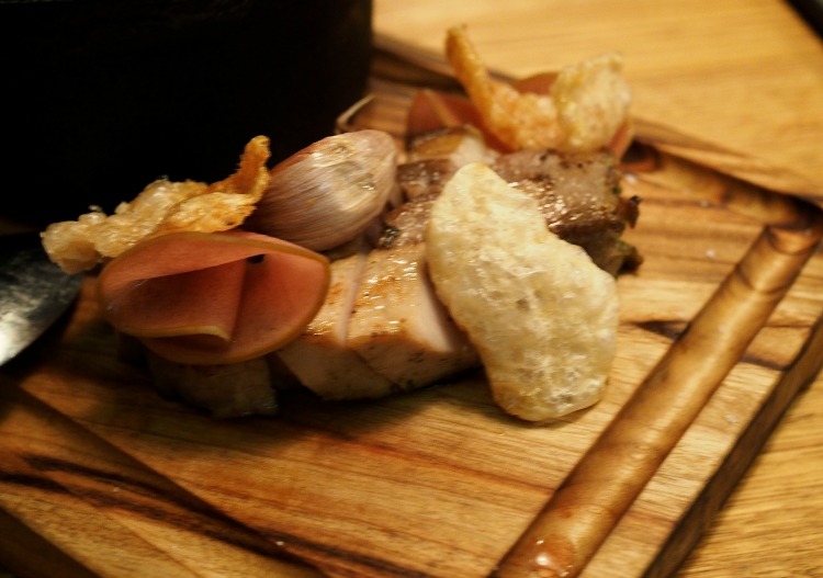 pig, hell of the north, thick bacon, scratchings