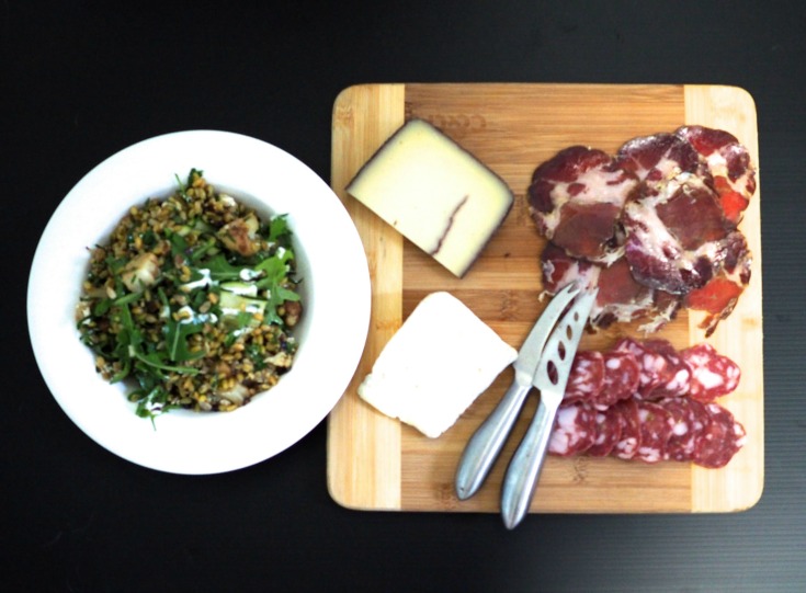The Rusty Fox review, kensington, charcuterie, cheese
