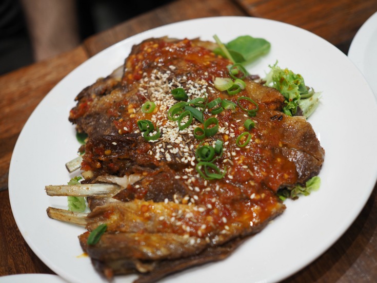 lamb ribs, sweet chilli, I love dumplings, flemington