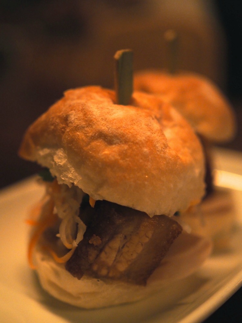 banh mi, ms gs, pork belly, mini pork belly banh mi