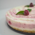 zebra cheesecake, no-bake, lemon, raspberry, easy, Nigella, recipe, candy-stripe