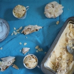 mango and brown sugar meringue ice cream, jamie oliver, ice cream, meringue, brown sugar meringue, recipe, ice cream