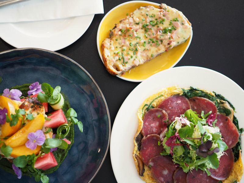 lolo and wren, cafe, melbourne, lunch, top shot, flatlay, brunswick west