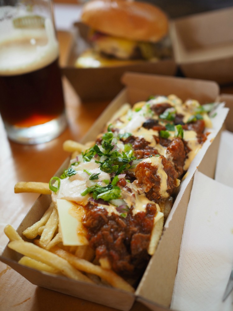 red hill brewery, chilli fries, mornington peninsula