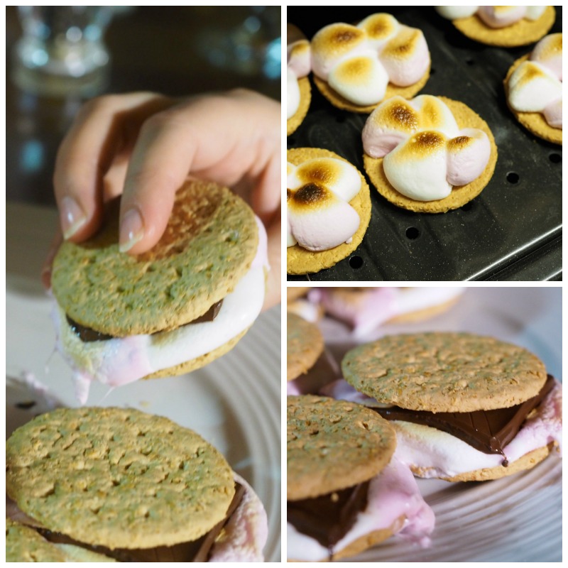 s'mores, recipe, lindt chocolate