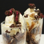 super satisfaction sundae, layered ice cream sundae, sundae ideas, ice cream, dessert, ideas, easy, quick, fun, the ice cream files, topping, crunchy