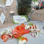 cured ocean trout from Greenpoint restaurant at the emerson, chandon in the city